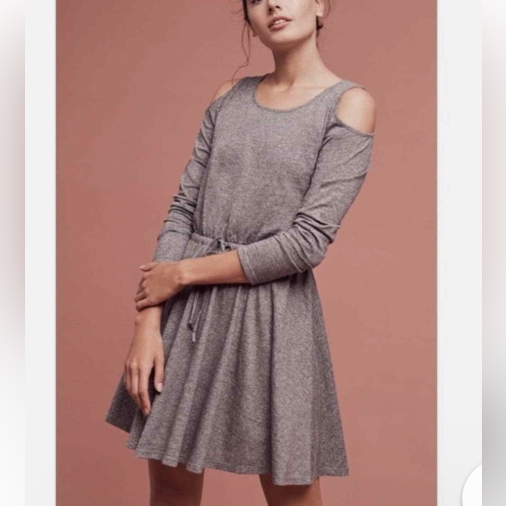 Anthropologie Lili's Closet  Jamma Cold Shoulder Dress